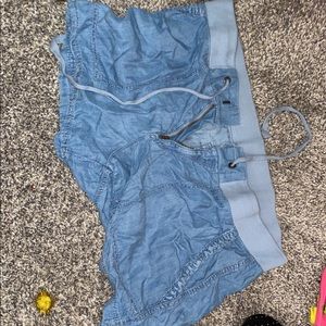 Shorts- super soft light denim